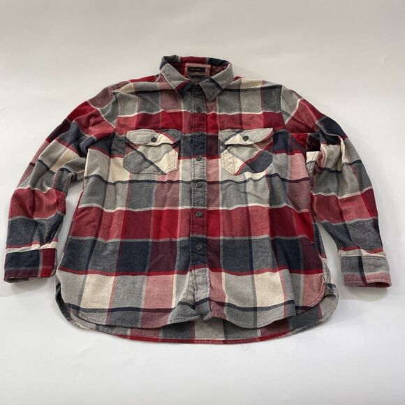 Pendleton Burnside Flannel Shirt Mens‎ XL Plaid Cotton Long Sleeve Western - Picture 1 of 9